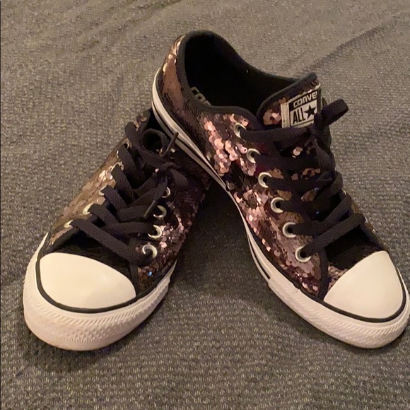 Converse Shoes | Bronze Sequins Converse Sneakers | Poshmark Converse Shoes | Bronze Sequins Converse Sneakers | Poshmark
